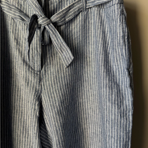 Chico's Wide Leg Linen Pants - Picture 3 of 4